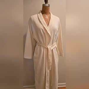 Saks Fifth Ave. Waffle Knit Robe Med. Womens